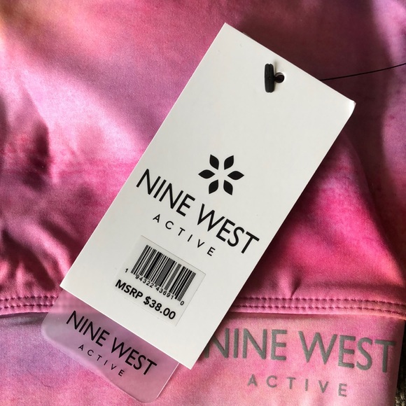 Nine West Pink & Orange Sports Bra - Picture 3 of 3